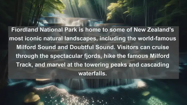 Video thumbnail for Discover the Natural Wonders of New Zealand: Top 10 Must-Visit Landscapes!