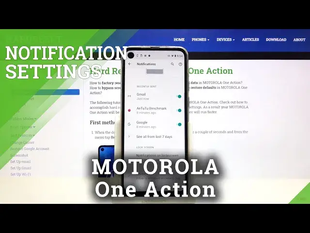 Video thumbnail for How to Personalize Notifications on MOTOROLA One Action – Notifications Settings