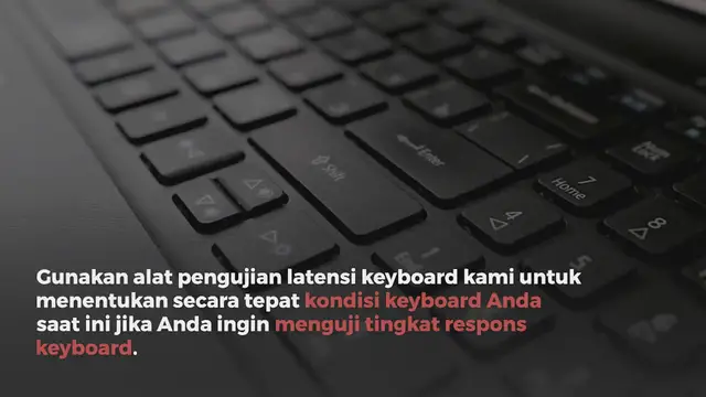 Video thumbnail for Tes Latensi Keyboard | Waktu Respons & Tingkat Polling