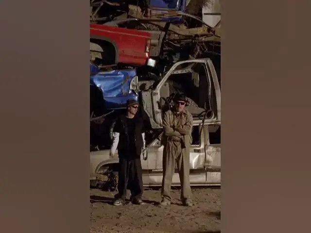 Video thumbnail for Walter and Jessie Tense Meeting with Tuco at the Wrecking Yard. #shorts #breakingbad
