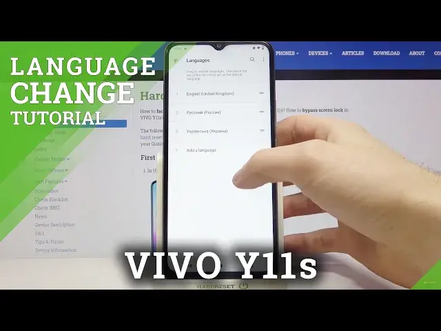 'Video thumbnail for How to Change Language on VIVO Y11s – Change System Language'