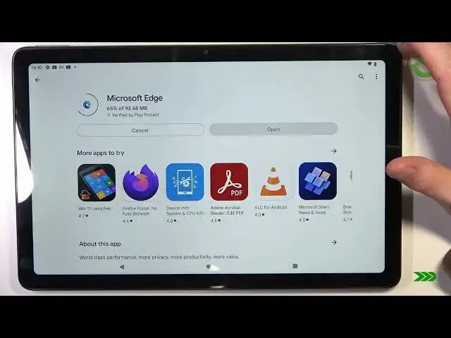 'Video thumbnail for How to Access Microsoft Edge Browser in Nokia T21 - Install Microsoft Edge'