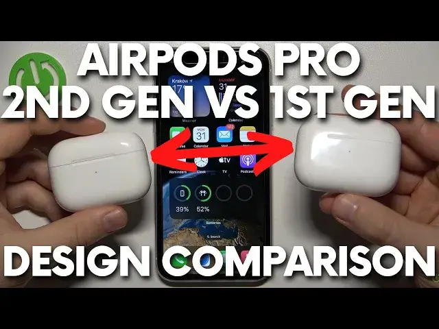 'Video thumbnail for AirPods Pro 2nd Gen vs AirPods Pro 1st Gen - Design Comparison'