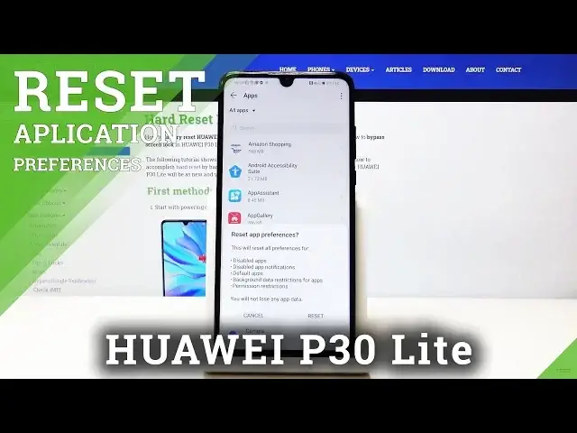'Video thumbnail for How to Reset Apps in HUAWEI P30 Lite – Reset Applications Preferences'