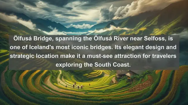 Video thumbnail for Crossing Boundaries: Top 10 Famous Bridges in Iceland