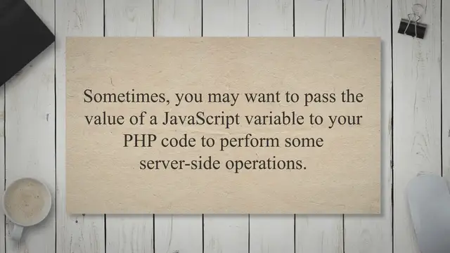 Video thumbnail for How To Javascript Variable In Php