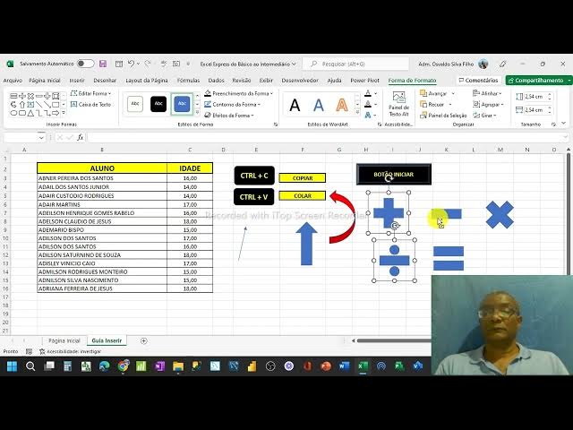 Video thumbnail for Guia Inserir no Excel