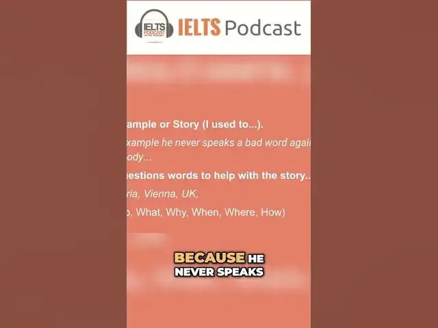 Video thumbnail for IELTS Speaking - How to extend your answers (framework)