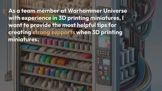 Video thumbnail for Guide to Strong Supports for Miniature 3D Prints