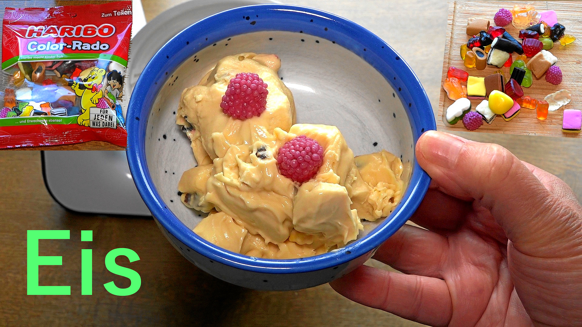 Video thumbnail for Haribo Eis und Geleebananen Eis