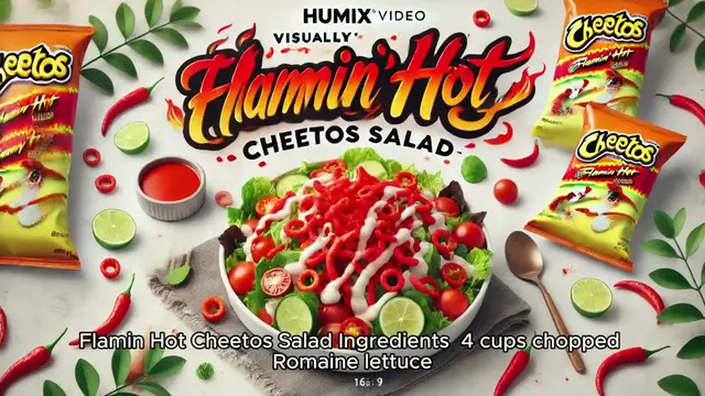Video thumbnail for Flamin' Hot Cheetos Salad