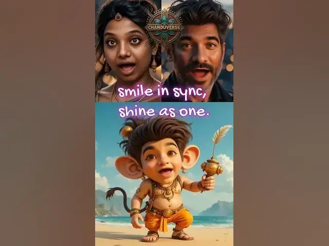Video thumbnail for “Happiness is multiplied when shared—smile in sync, shine as one.”