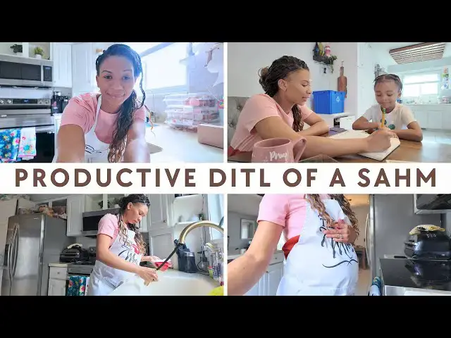 Video thumbnail for PRODUCTIVE DAY IN THE LIFE, PREGNANT WITH A TODDLER: Clean With Me, Homeschool, Nursery Updates