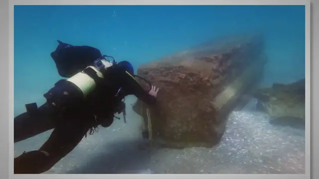 'Video thumbnail for Roman Shipwreck Gives Clues to the Past'