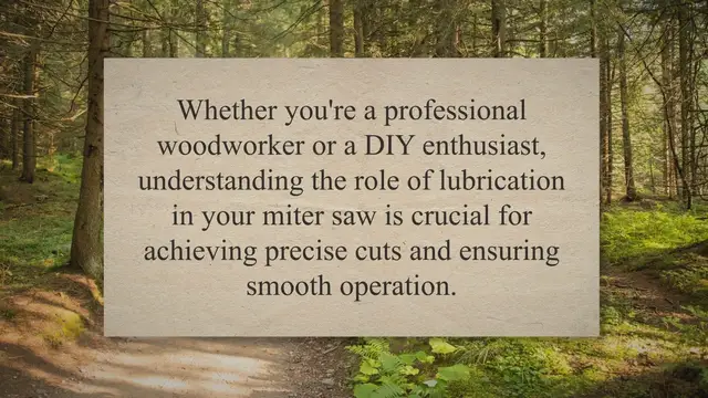 Video thumbnail for Miter saw lubrication, when your miter saw become hard to slide
