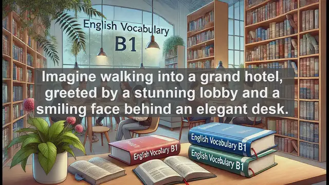 Video thumbnail for 2500 Must Know CEFR B1 Vocabulary - Understanding 'Reception': A B1 English Vocabulary Lesson