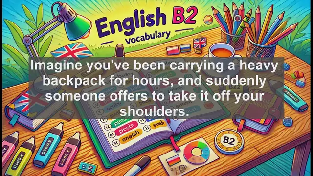 Video thumbnail for 1500 Must Know CEFR B2 Vocabulary - Understanding 'Relief': Meanings, Uses, and Common Mistakes