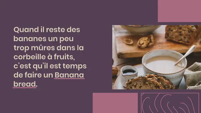 Video thumbnail for Banana bread au sirop de yacon