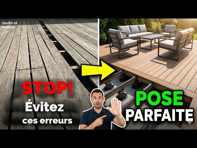 Video thumbnail for Poser une terrasse composite sur plots : le guide complet ! #terrasse #bricolage #tuto