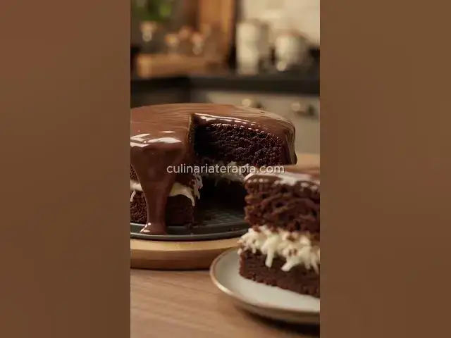 Video thumbnail for 🍫🥥 **Bolo Prestígio supermolhadinho com muito recheio de coco!** 😍