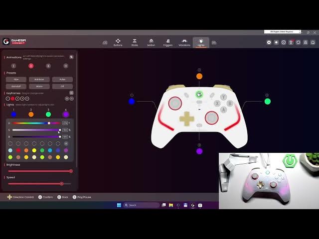 Video thumbnail for GameSir Cyclone 2 – How to Change RGB Color