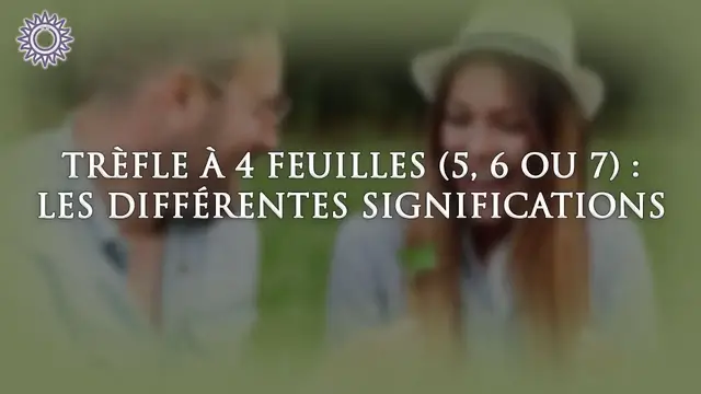 Video thumbnail for 🍀 TRÈFLE À 4 FEUILLES (5, 6 OU 7): LES DIFFÉRENTES SIGNIFICATIONS