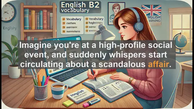 Video thumbnail for 1500 Must Know CEFR B2 Vocabulary - The Many Meanings of 'Affair': A B2 English Vocabulary Lesson