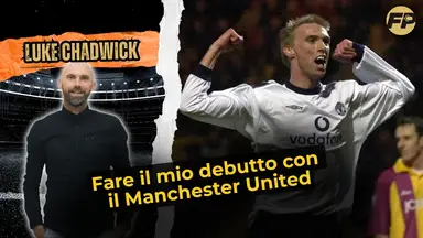 'Video thumbnail for Luke Chadwick: Fare il mio debutto con il Manchester United'