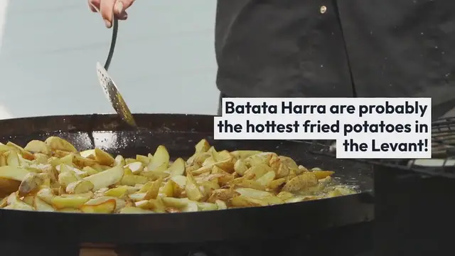 'Video thumbnail for Batata Harra: Spicy fried potatoes'