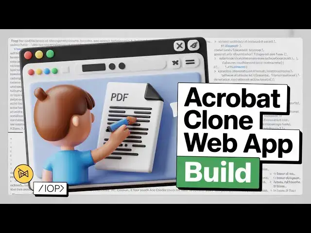 Video thumbnail for Build an Adobe Acrobat Clone PDF Editor Using PDF-LIB In Browser PDF Annotation with HTML & JS