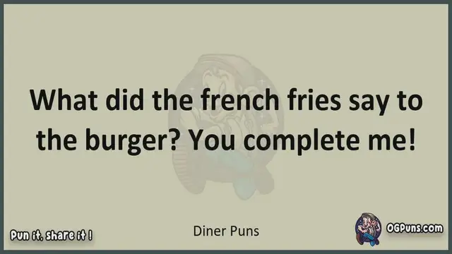 Video thumbnail for Diner - Jokes, Puns, Wordplays, and Laughter