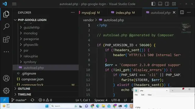 Video thumbnail for PHP 7 OAuth2 Google Login & Logout Script to Store User in MySQL Database and Display in Browser
