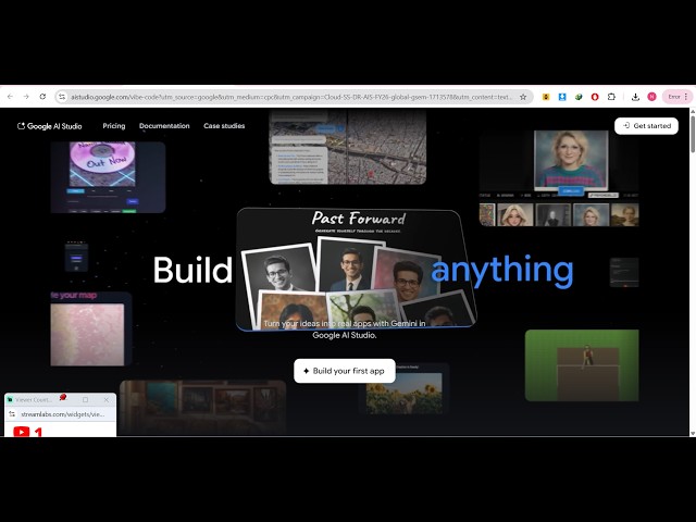 Video thumbnail for Google AI Studio is INSANE to Build Full Stack Coding Apps From Prompt Using Gemini Destroys Claude