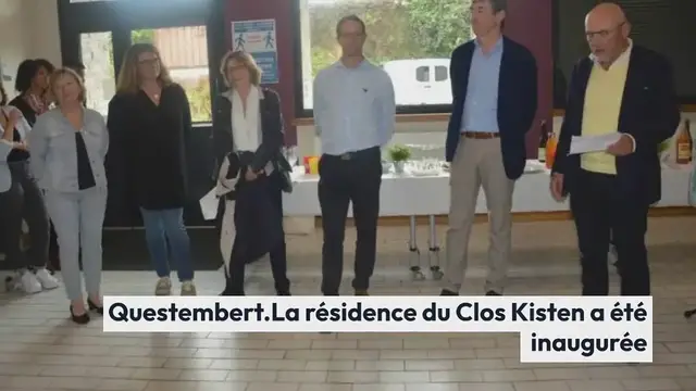 Video thumbnail for Questembert. La résidence du Clos Kisten a été inaugurée