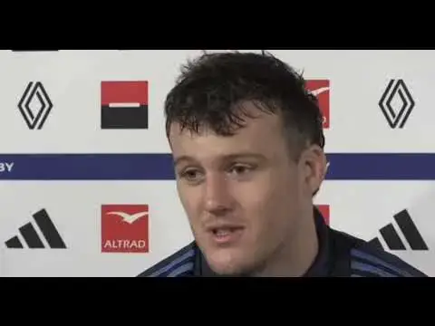 Video thumbnail for Josh Brennan (XV de France) :" Je pense qu'il est prêt là (NDLR, Dupont) "