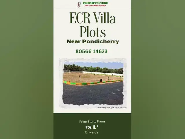 Video thumbnail for ECR Villa Plots Near Pondicherry: Resort & Guest House Plots Starting from ₹8 Lakhs!