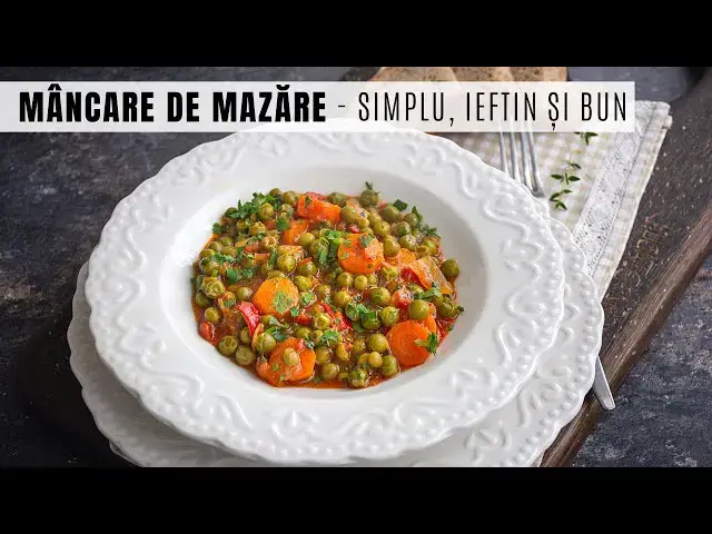 Video thumbnail for Mâncare de mazăre - rețeta de post și condimentul care îi dă un gust deosebit | Bucate Aromate