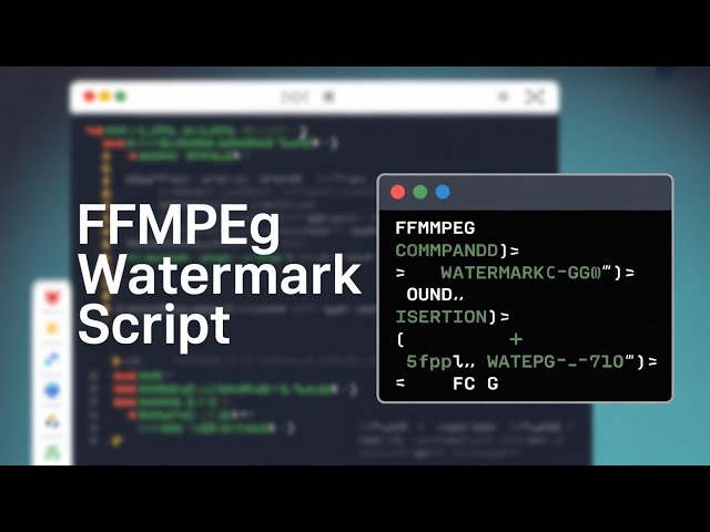 Video thumbnail for PHP FFMPEG Script to Add Text & Image Watermark in Video at Different Locations in Browser