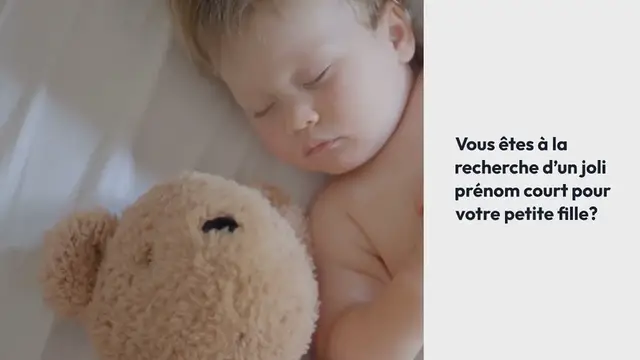 Video thumbnail for Prénoms courts en 5 lettres pour filles : cap sur les prénoms courts