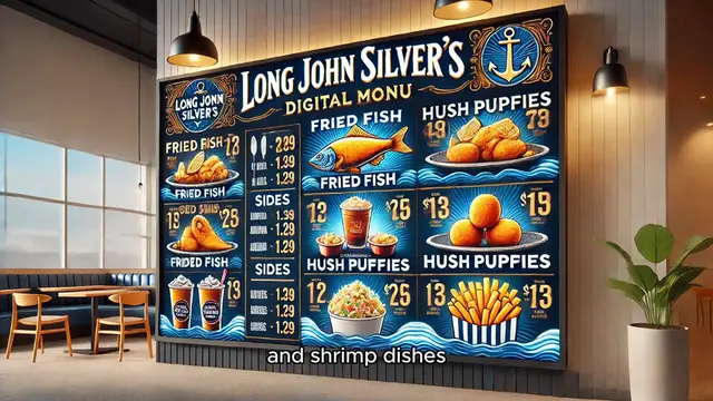 Video thumbnail for Long John Silvers Menu prices