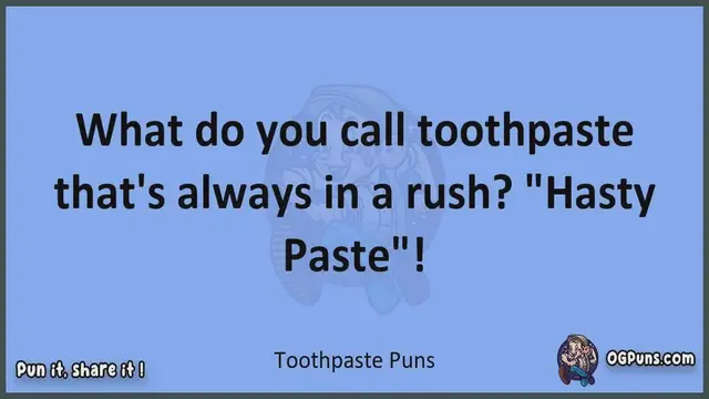 Video thumbnail for Toothpaste - Jokes, Puns, Wordplays, and Laughter