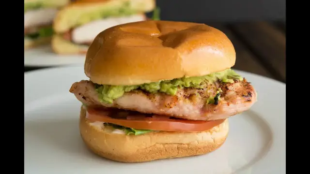 Video thumbnail for Grilled Chicken Sandwich Recipe | How To Make A Grilled Chicken Sandwich | SyS