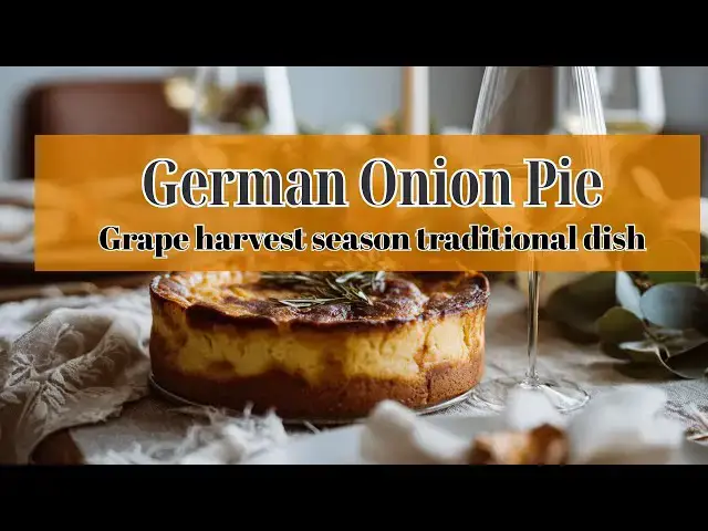 'Video thumbnail for German Onion Pie (Zwiebelkuchen) | The Cozy Harvest Recipe You’ve Never Tried'