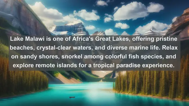 Video thumbnail for Exploring Malawi: Top 10 Must-Visit Destinations in Africa's Warm Heart