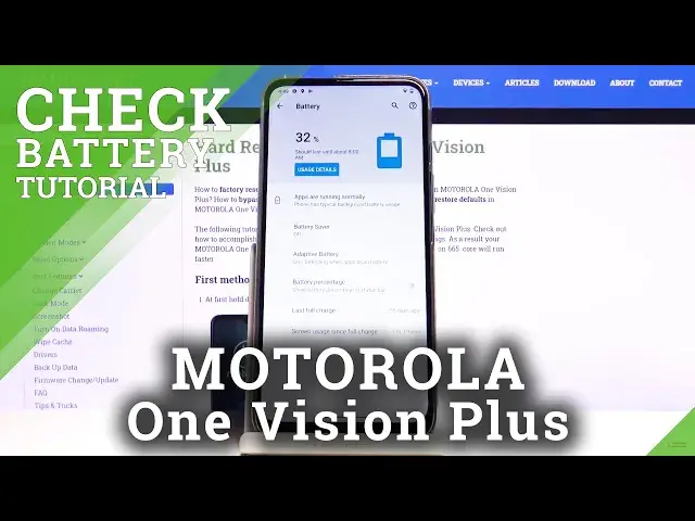 'Video thumbnail for How to Show Battery % in MOTOROLA One Vision Plus – Battery Percentage on Status Bar'