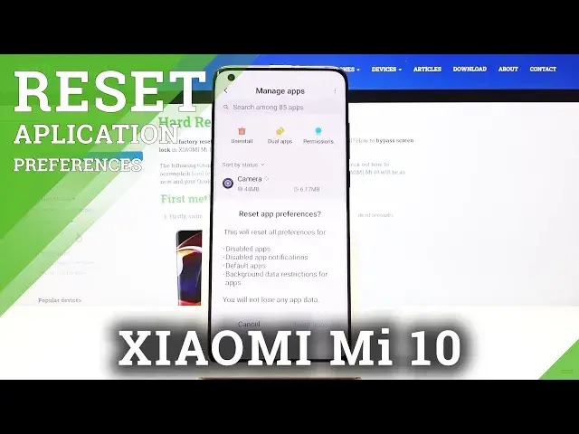 'Video thumbnail for How to Reset App Preferences in XIAOMI Mi 10 – Restore Original Setup'