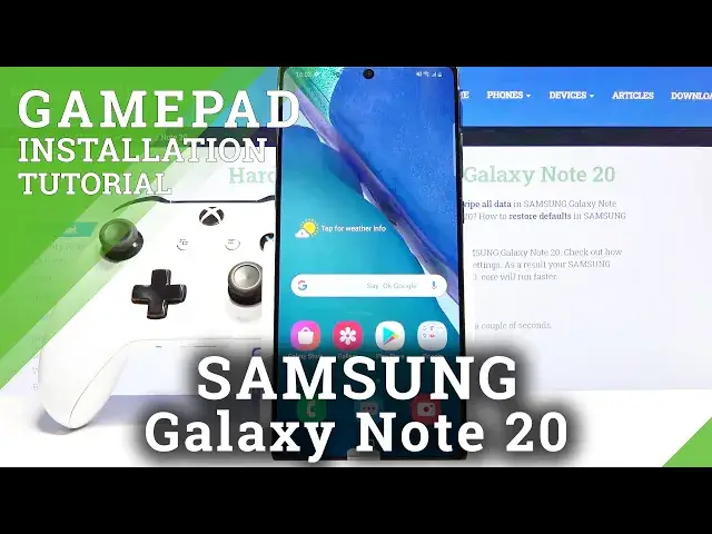 'Video thumbnail for How to Connect Xbox Controller in SAMSUNG Galaxy Note 20 – GamePad Installation'