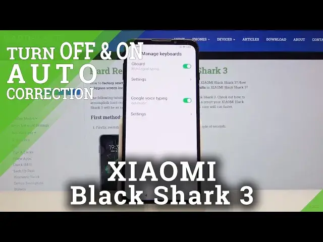 Video thumbnail for How to Enter Auto Correction Options in XIAOMI Black Shark 3 – Auto Correct Text