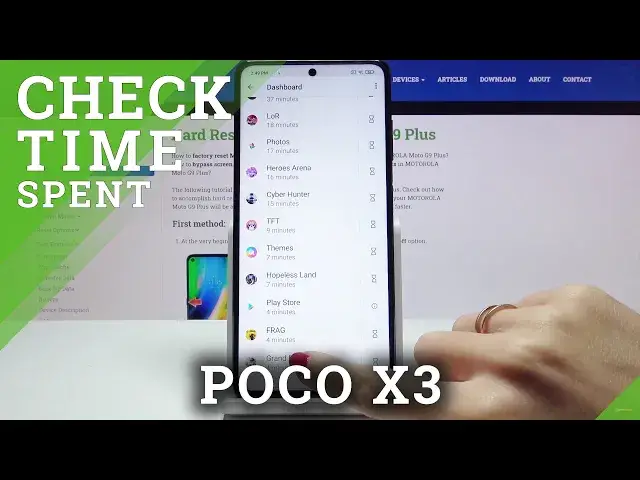 'Video thumbnail for How to Check Total Screen Time on POCO X3 – Check Time Spent on POCO X3'