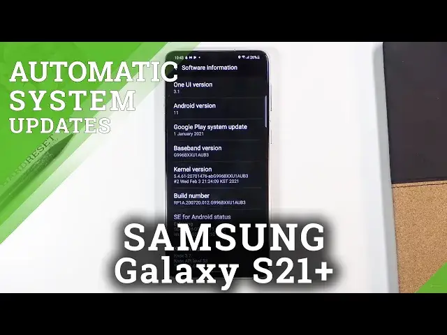 'Video thumbnail for How to Activate Automatic Updates in SAMSUNG Galaxy S21+ - System Updates'